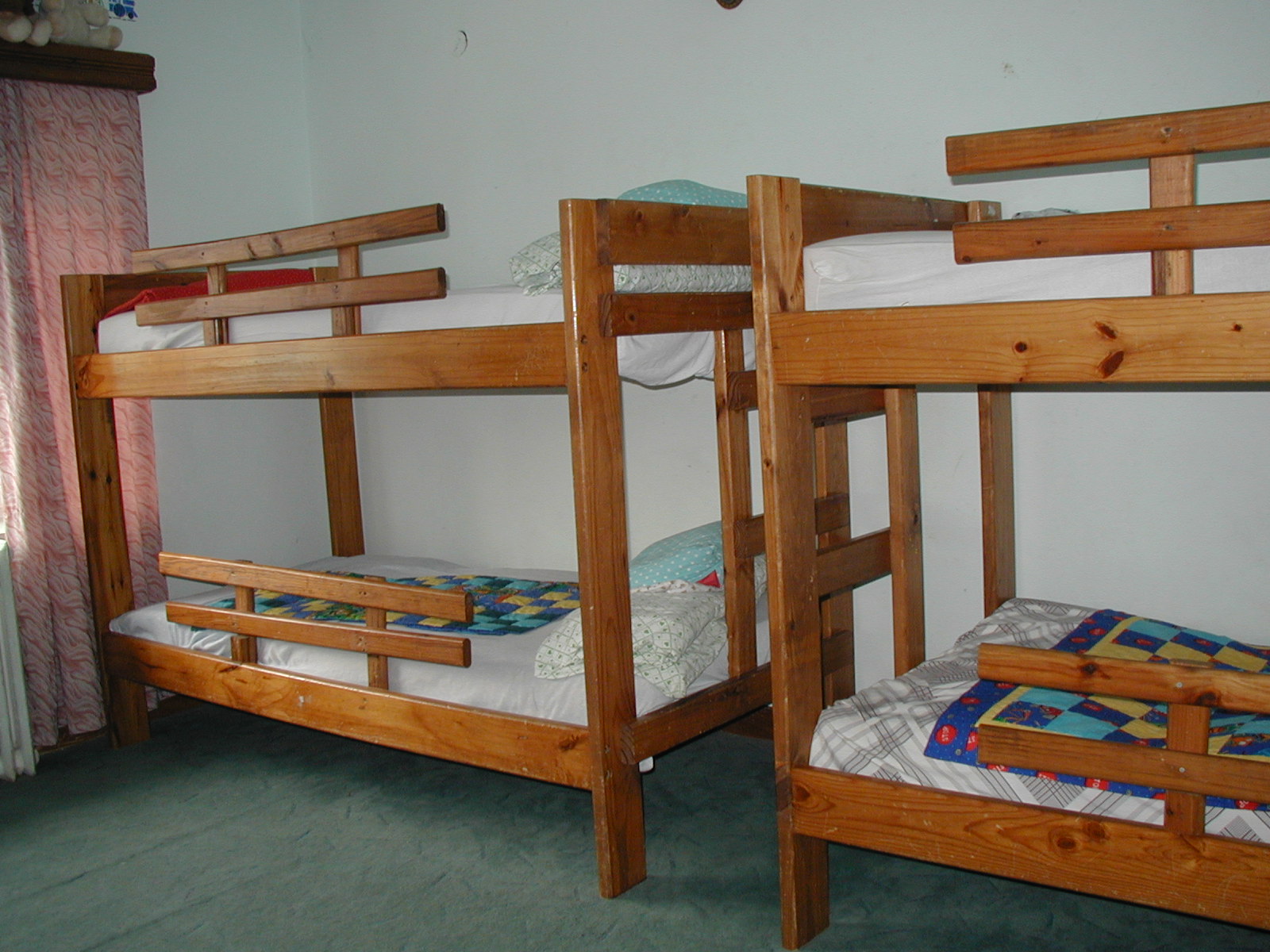 Bunk beds for the younger children at Dornesti.
